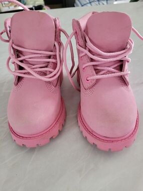 Toddler Sz7 Pink Timberlands